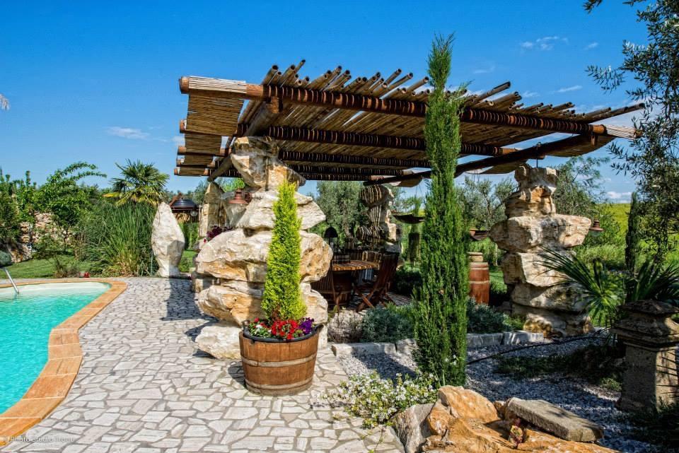 Il Giardino dei Flintstones B&B Cerveteri Exterior foto